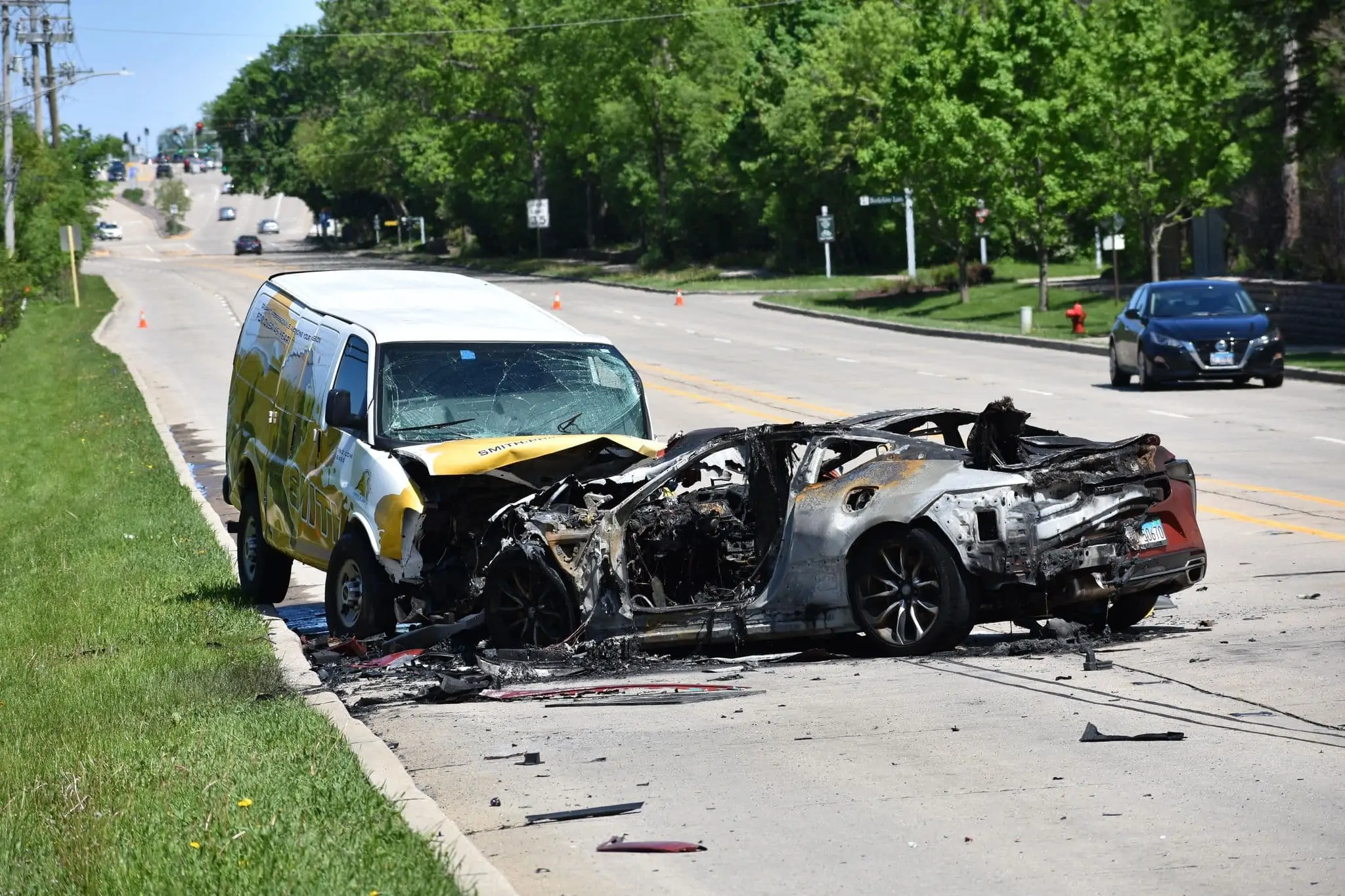The Route 22 Lexus Collision Timeline Page visual reference