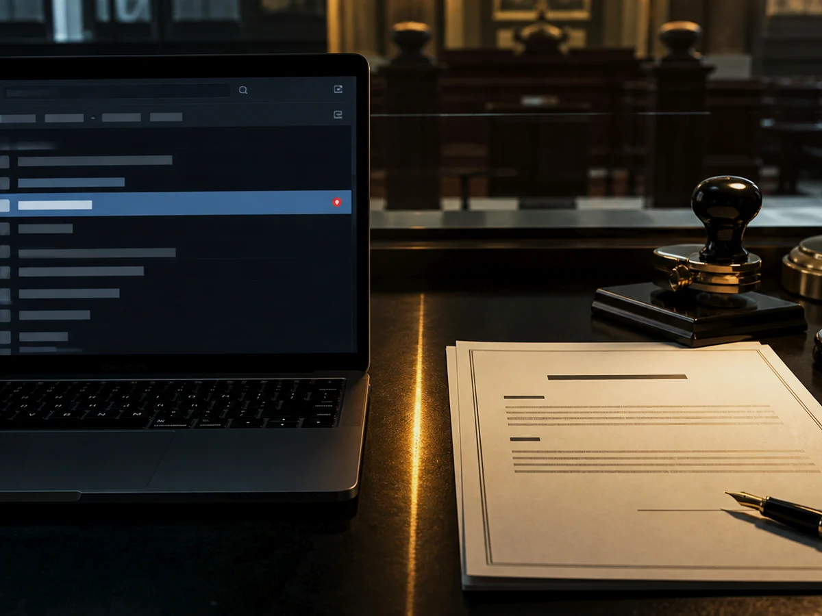 A Court Ruled by Email. In Illinois, a Court Speaks Through Its Written Orders. visual reference and verified record summary