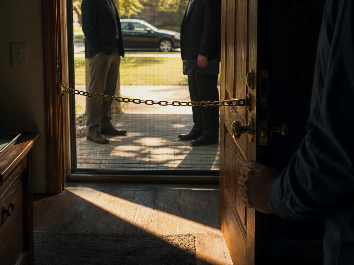 At Three O’Clock They Came to the Door and Asked for Him by Name. visual reference and verified record summary